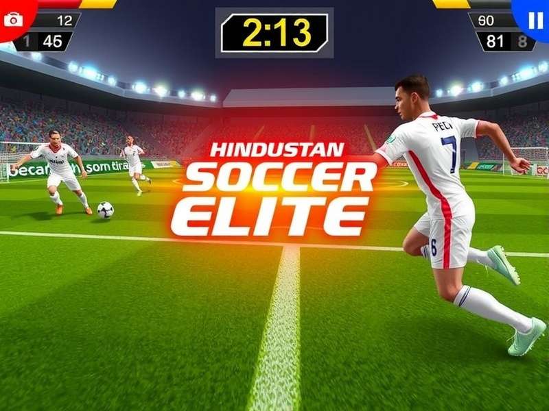 Hindustan Soccer Elite in Action Hindustan Soccer Elite Gameplay
